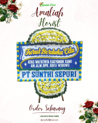 Papan Bunga Duka di Pajar Bulan
